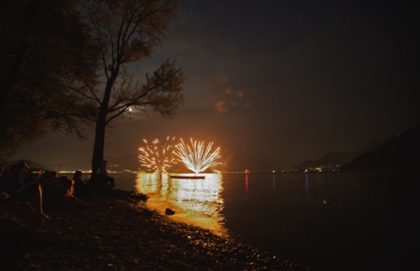 Maccagno - fuochi d'artificio